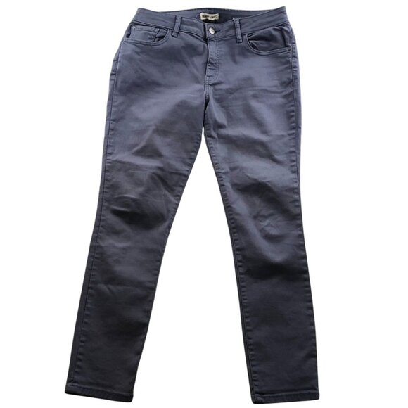 Warp + Weft Women's LuxSculpt Skinny Jeans 30x28 Classic Casual Purple Preppy - Picture 1 of 15